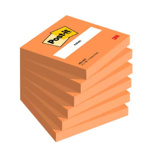 CF6 POST-IT®76X76MM ARANCIO
